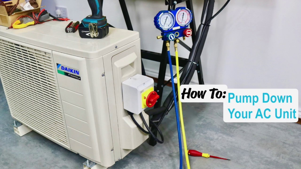 How to Pump Down a Heat Pump?